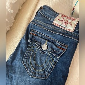True Religion HALLE MID RISE SUPER SKINNY JEAN